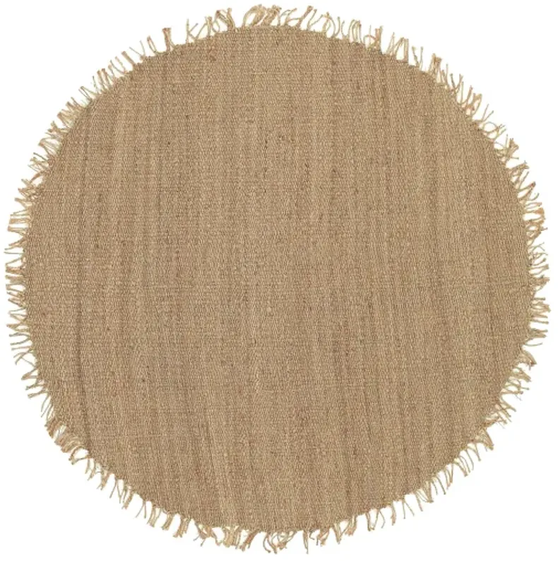 Jute 6' Round Rug