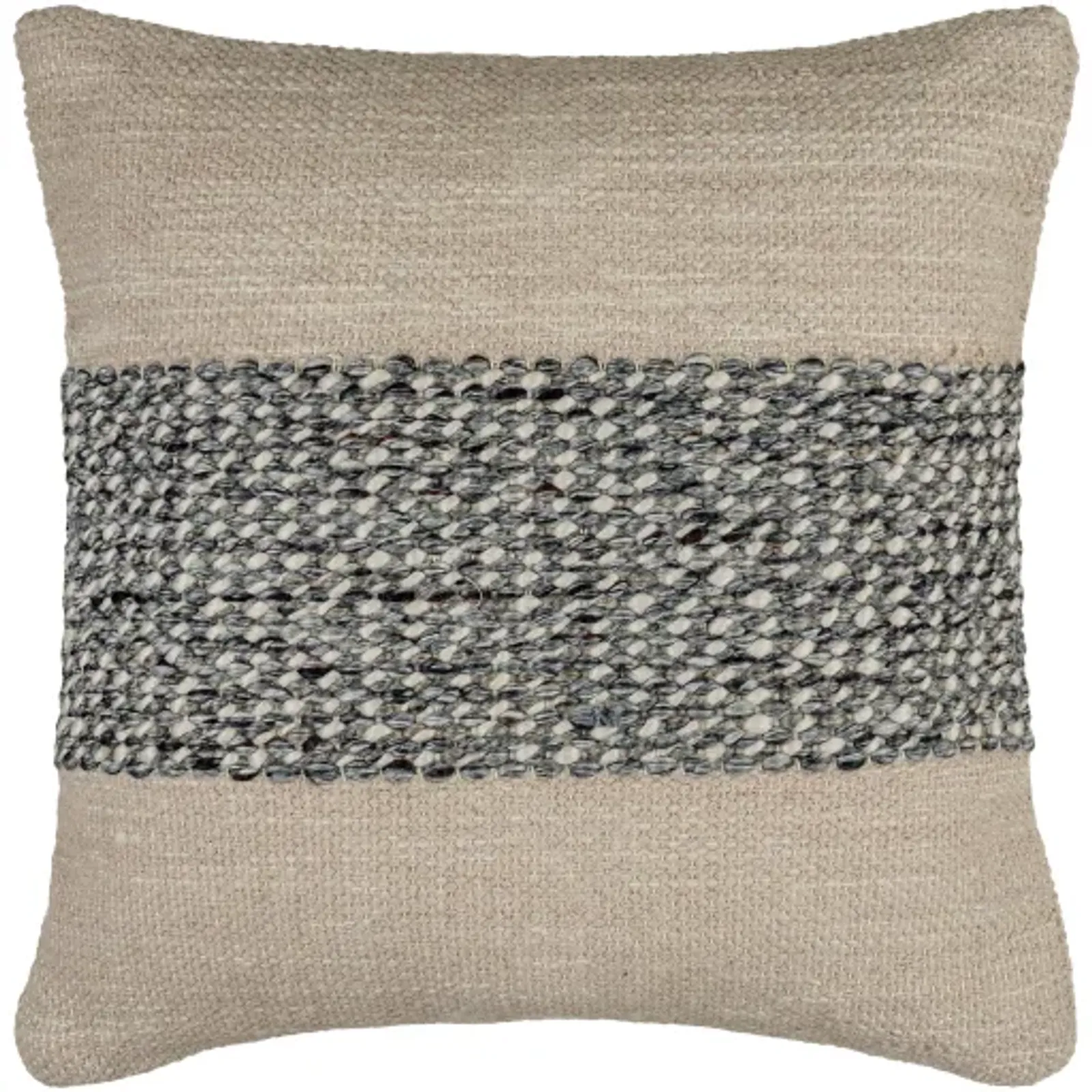 Edward EDD-001 18"L x 18"W Accent Pillow