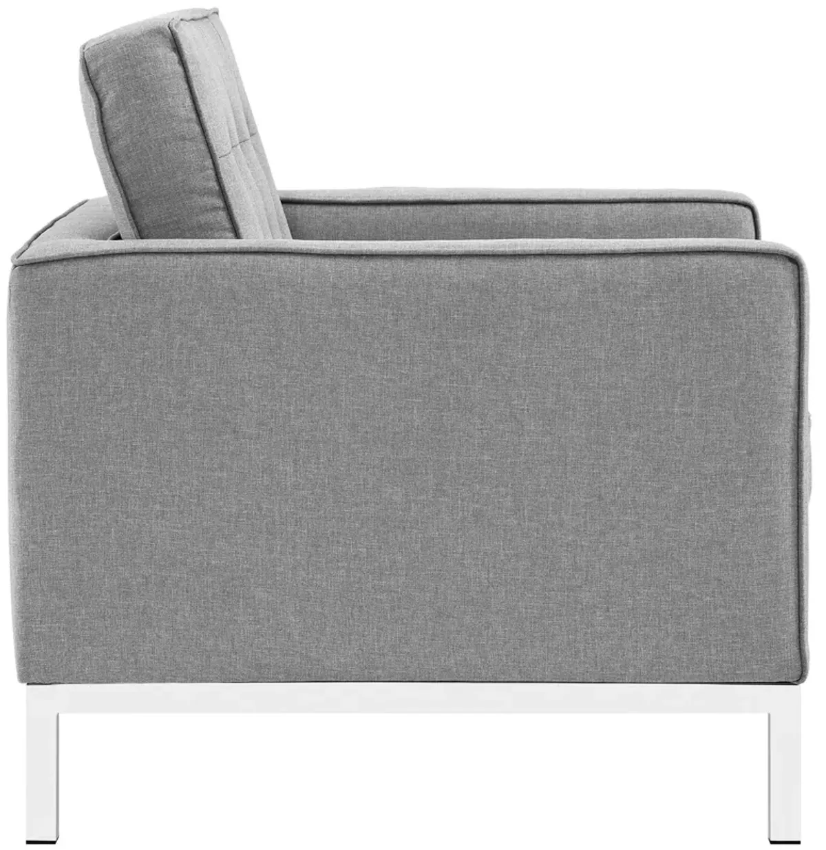 Loft Upholstered Fabric Armchair