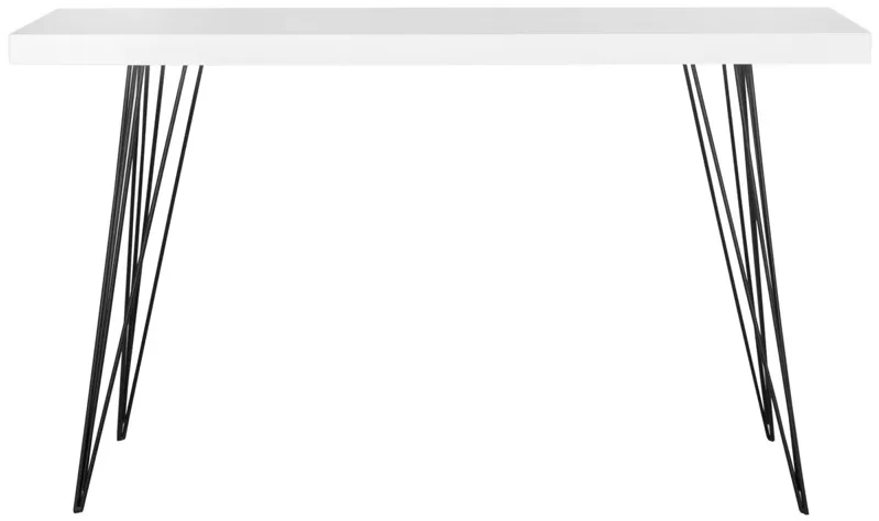 WOLCOTT RETRO MID CENTURY LACQUER CONSOLE