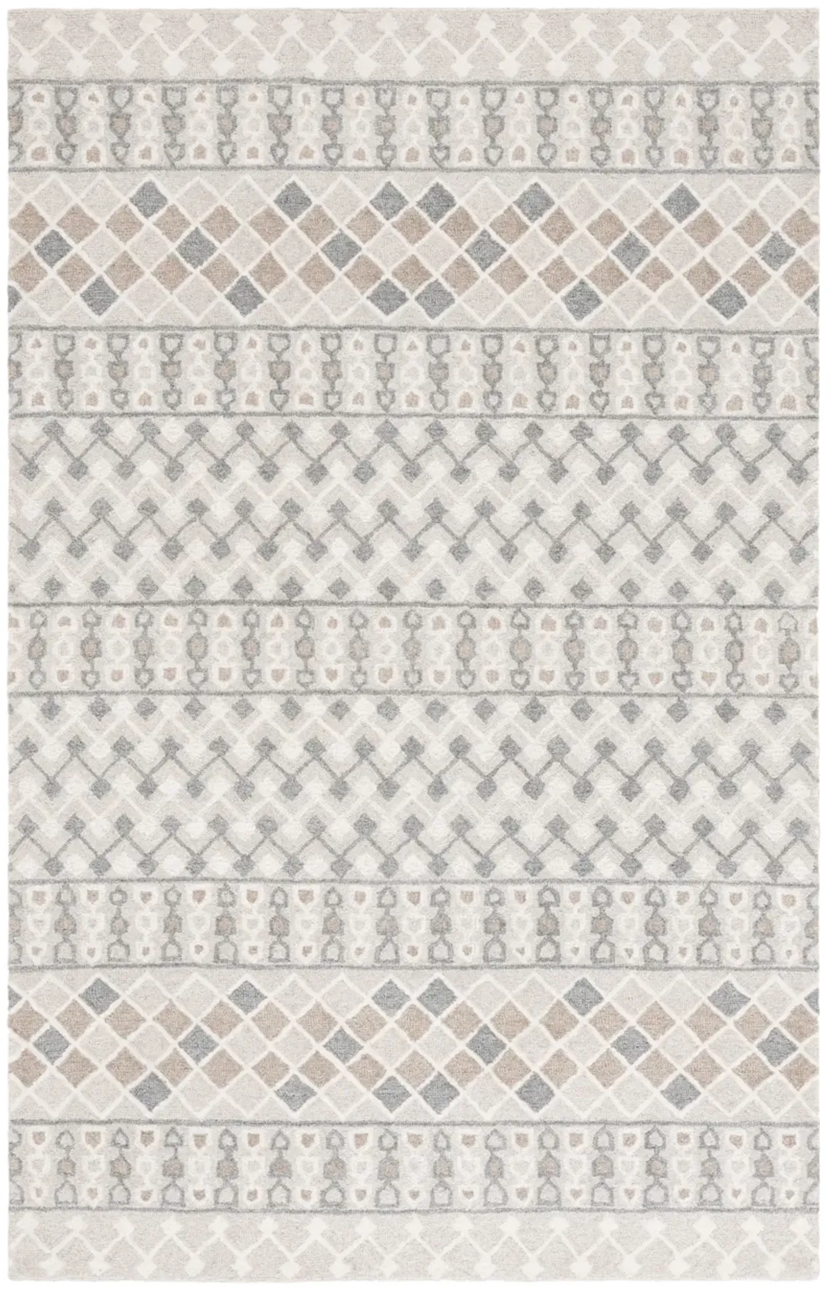 EBONY Hand Tufted 4' x 6' area rug