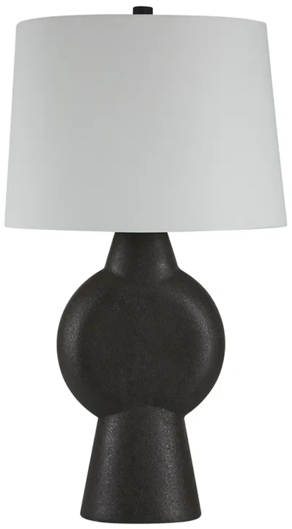 Fierra 30.0" Height Table Lamps, Stone Black