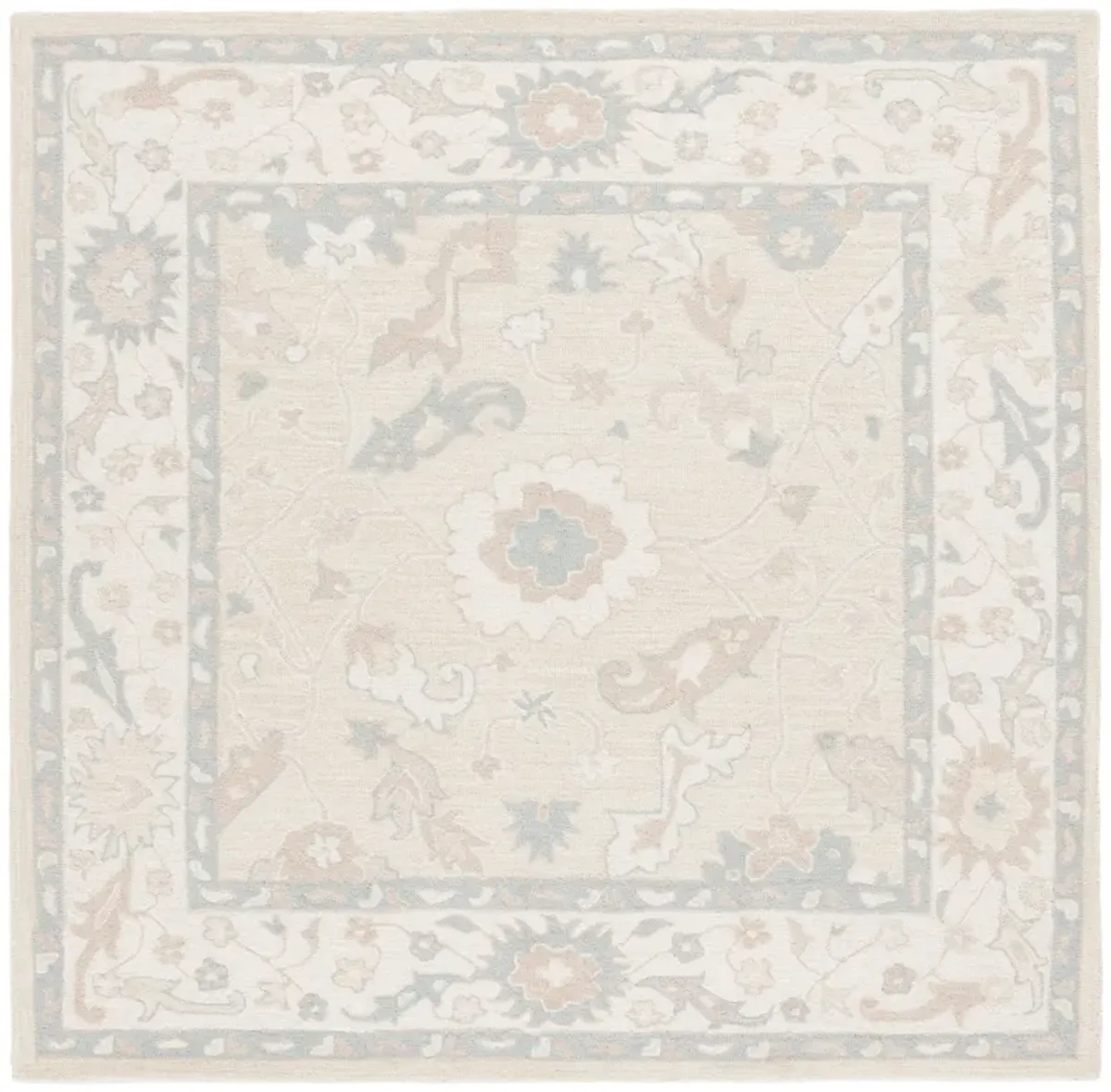 EBONY Hand Tufted 6' x 6' Square area rug