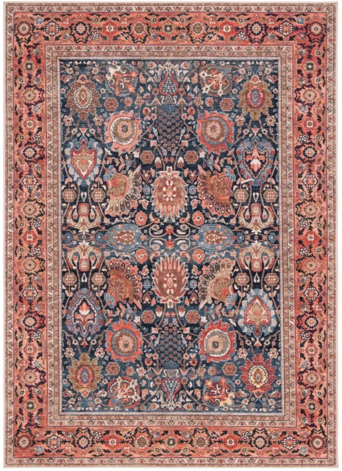 JOURNEY 103 NAVY  4'-4' x 6'-4' Small Rectangle Rug