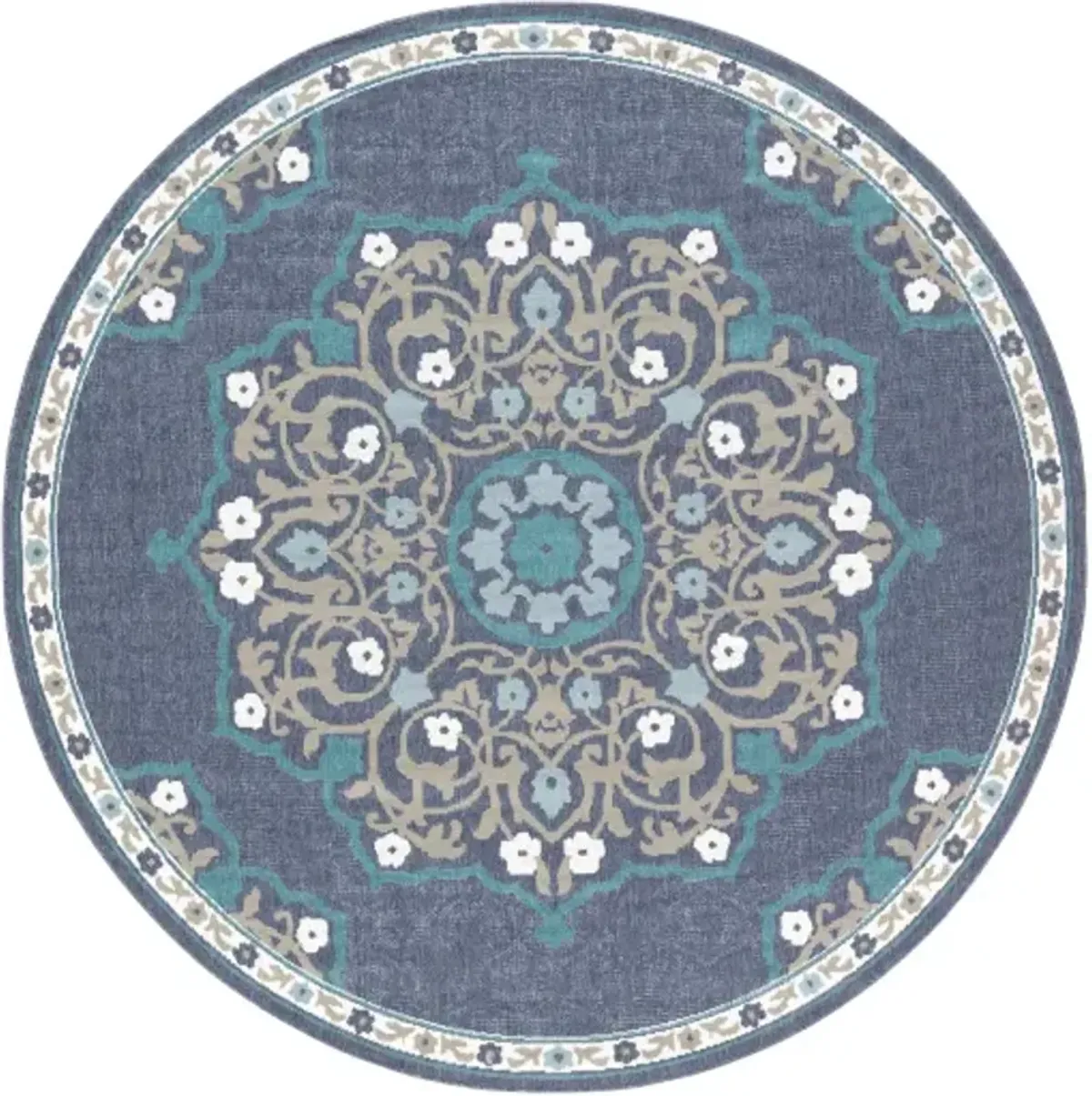 Alfresco 5'3" Round Rug