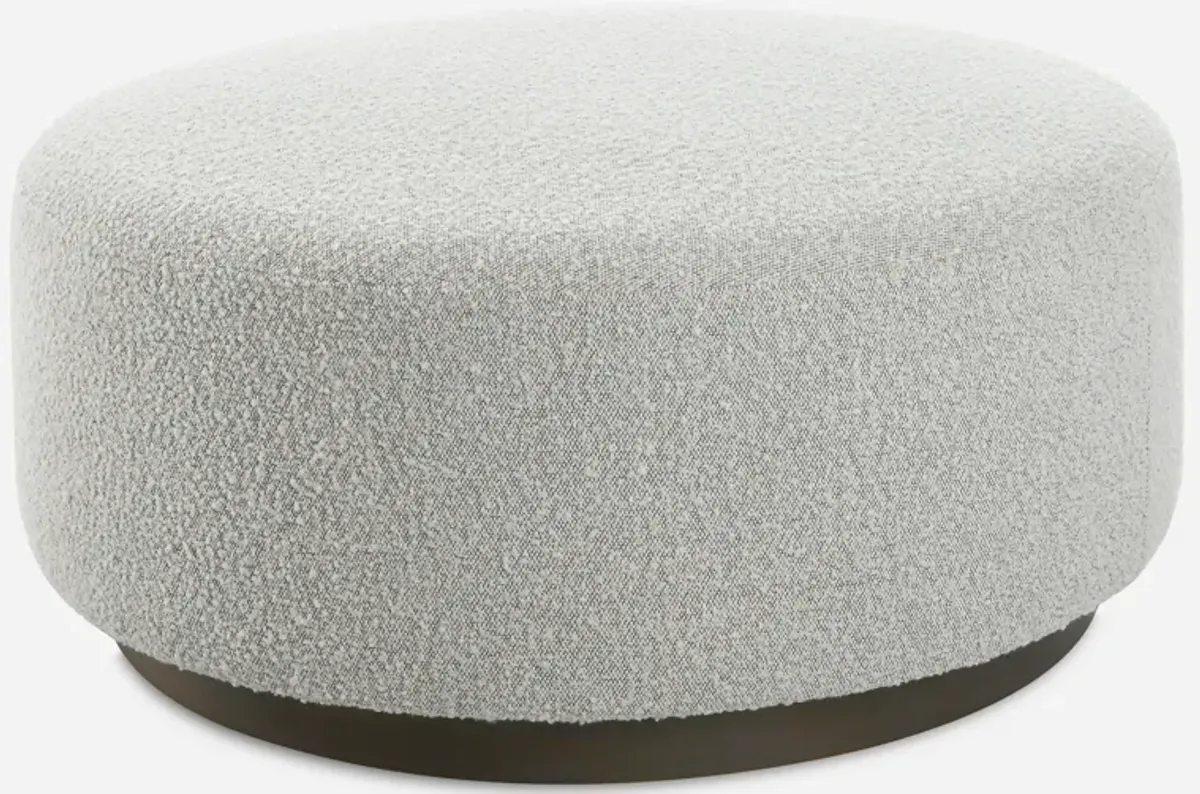 Avila Large Gray Ottoman / Coffee Table