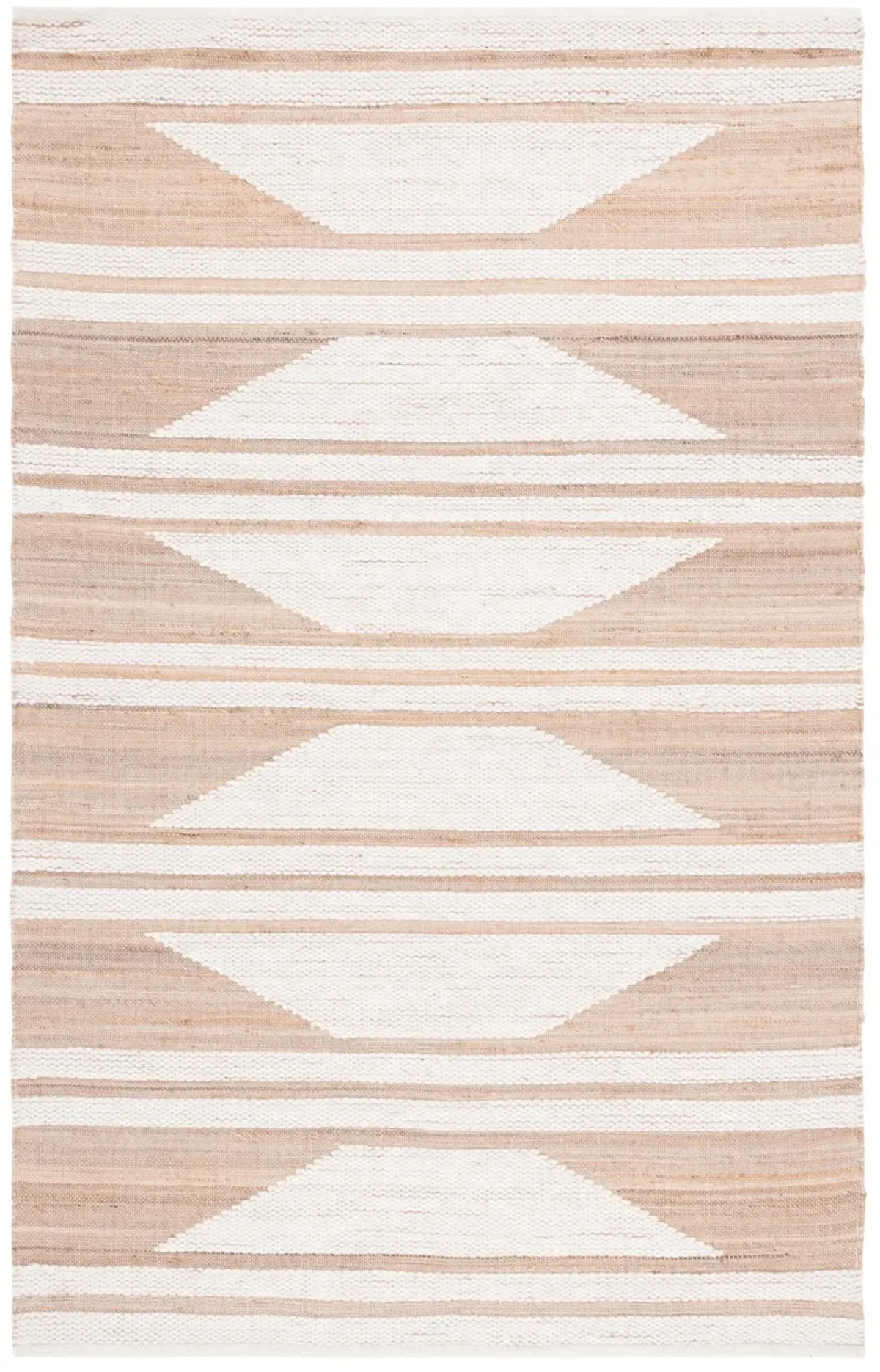 NATURAL FIBER Hand Woven 5' x 8' area rug