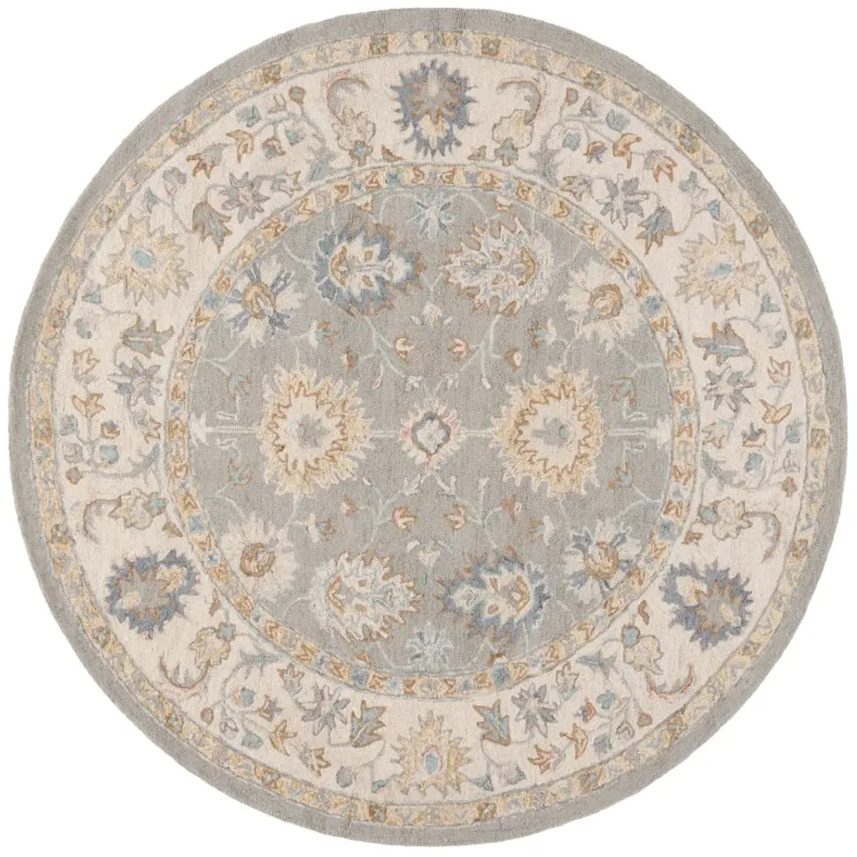 MARTHA STEWART Hand Tufted 6' x 6' Round area rug