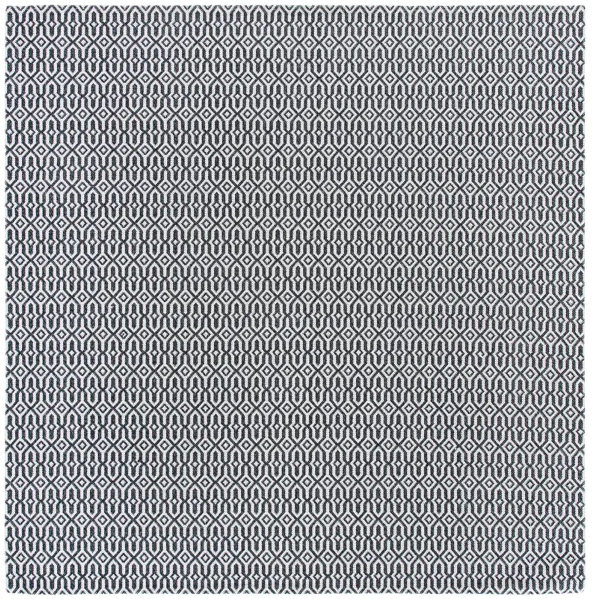 AUGUSTINE 411 BLACK  6'-4' x 6'-4'Square Square Rug