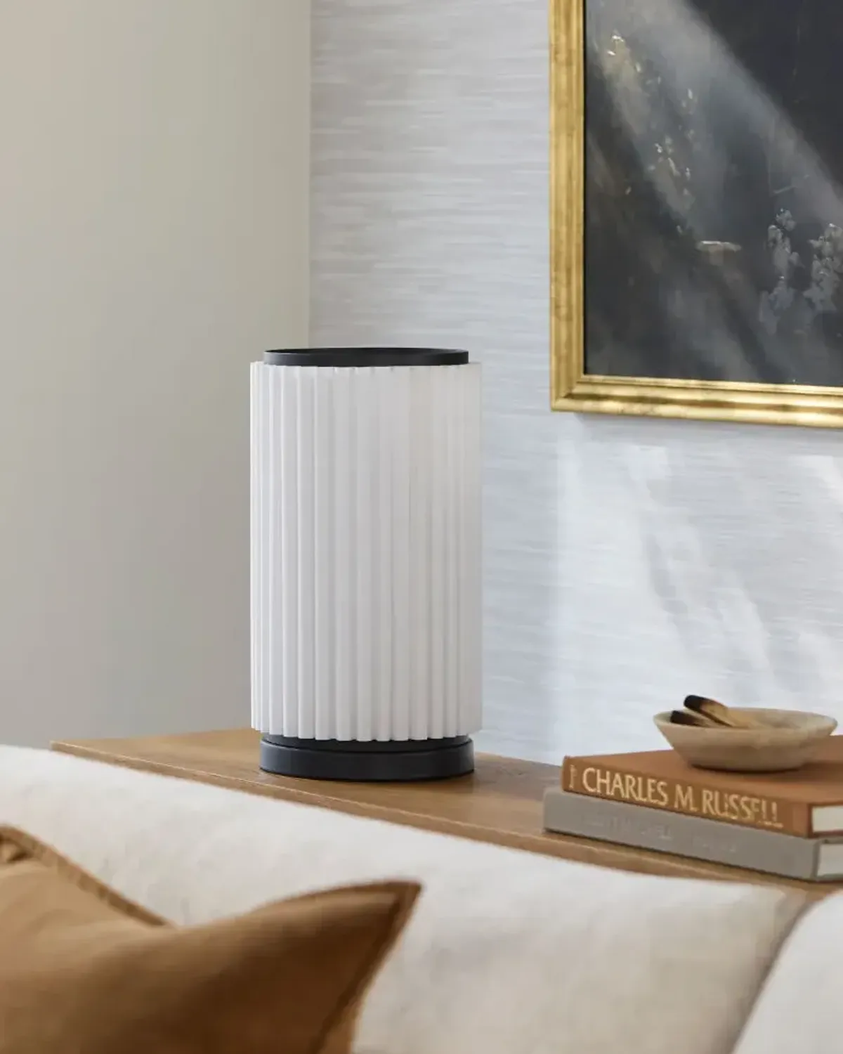 Palato PAO-002 15"H x 8"W x 8"D Accent Table Lamp