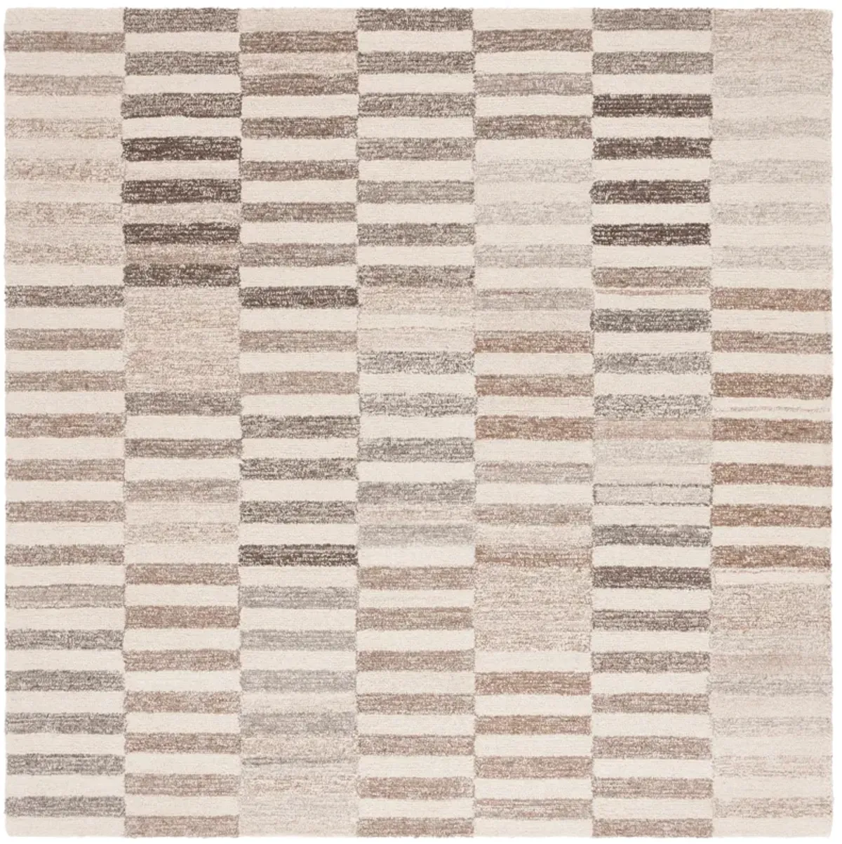 EBONY Hand Tufted 6' x 6' Square area rug