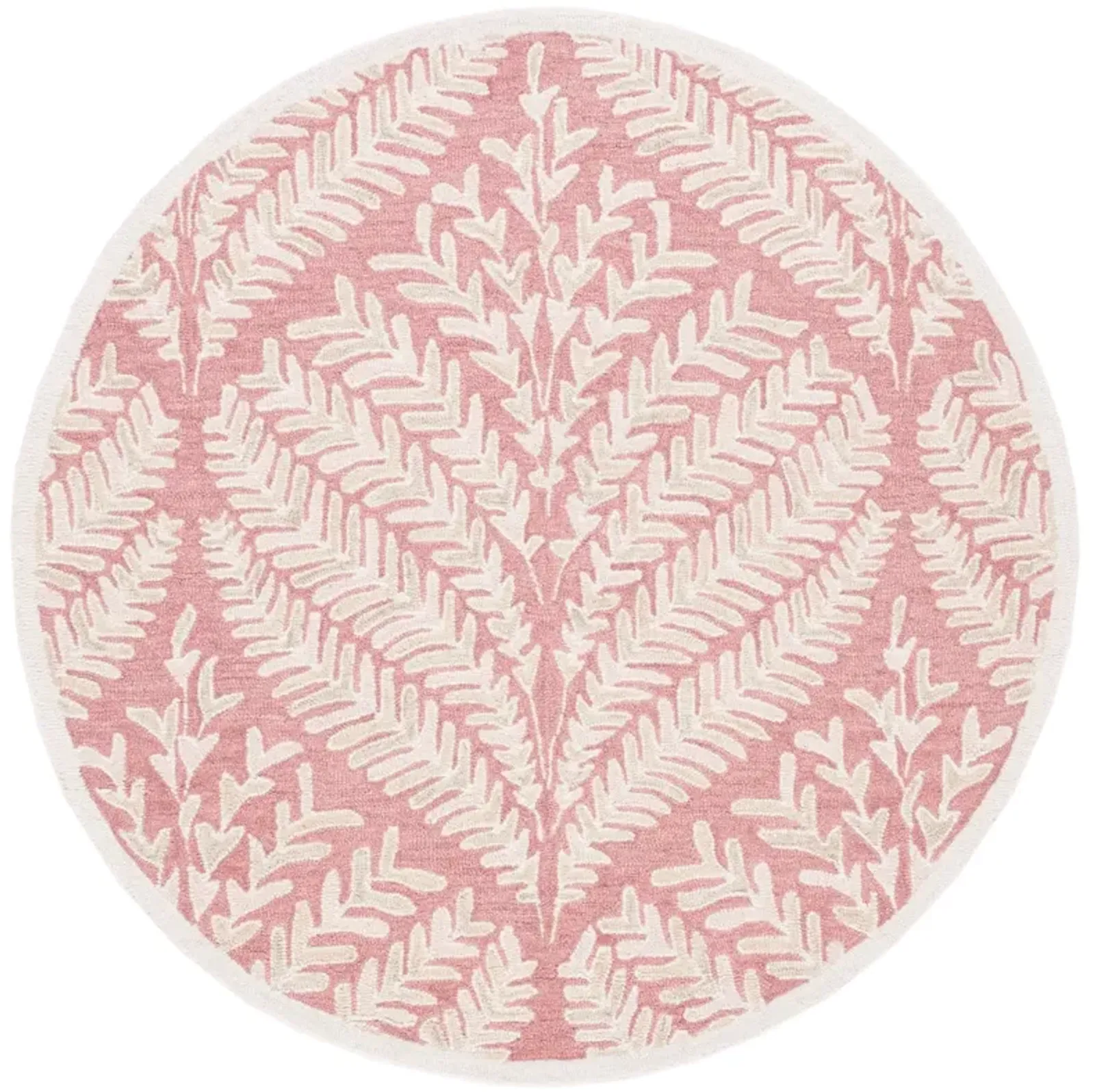 CAPRI 208 PINK  8' x 8' Round Round Rug