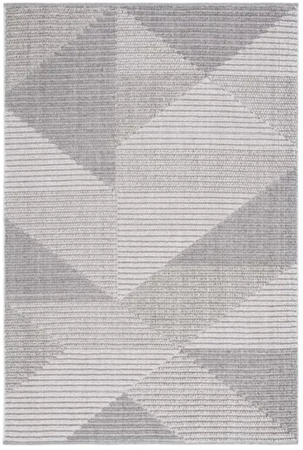 GLOBAL 400 Grey  9' X 12' Large Rectangle Rug