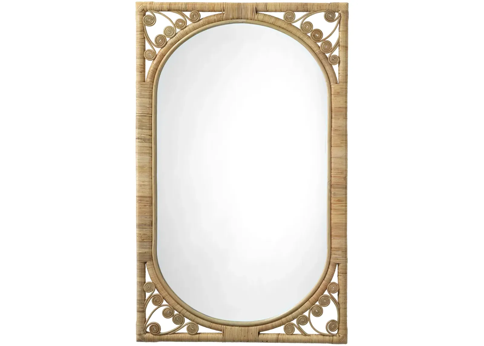 Primrose Rattan Mirror