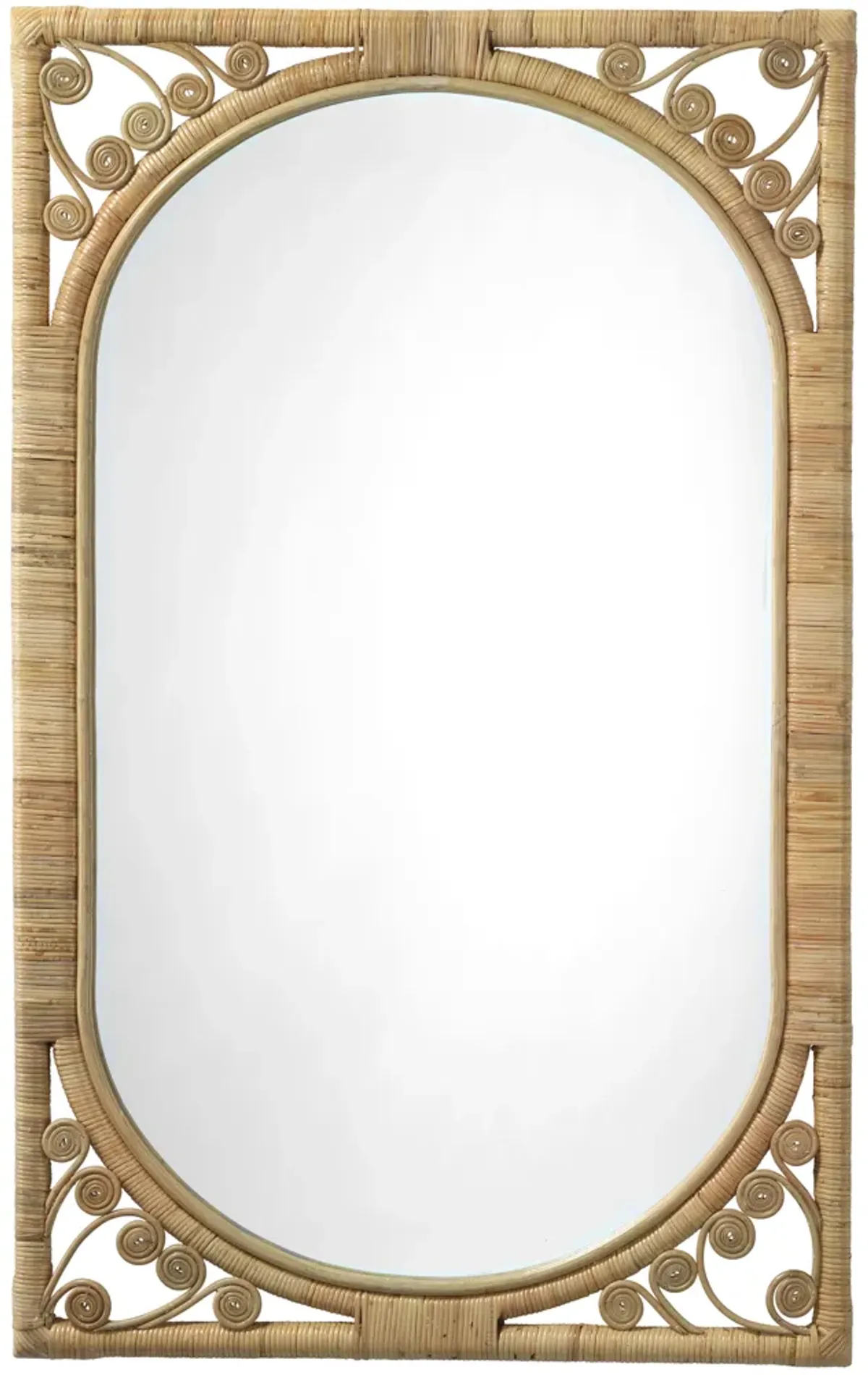 Primrose Rattan Mirror