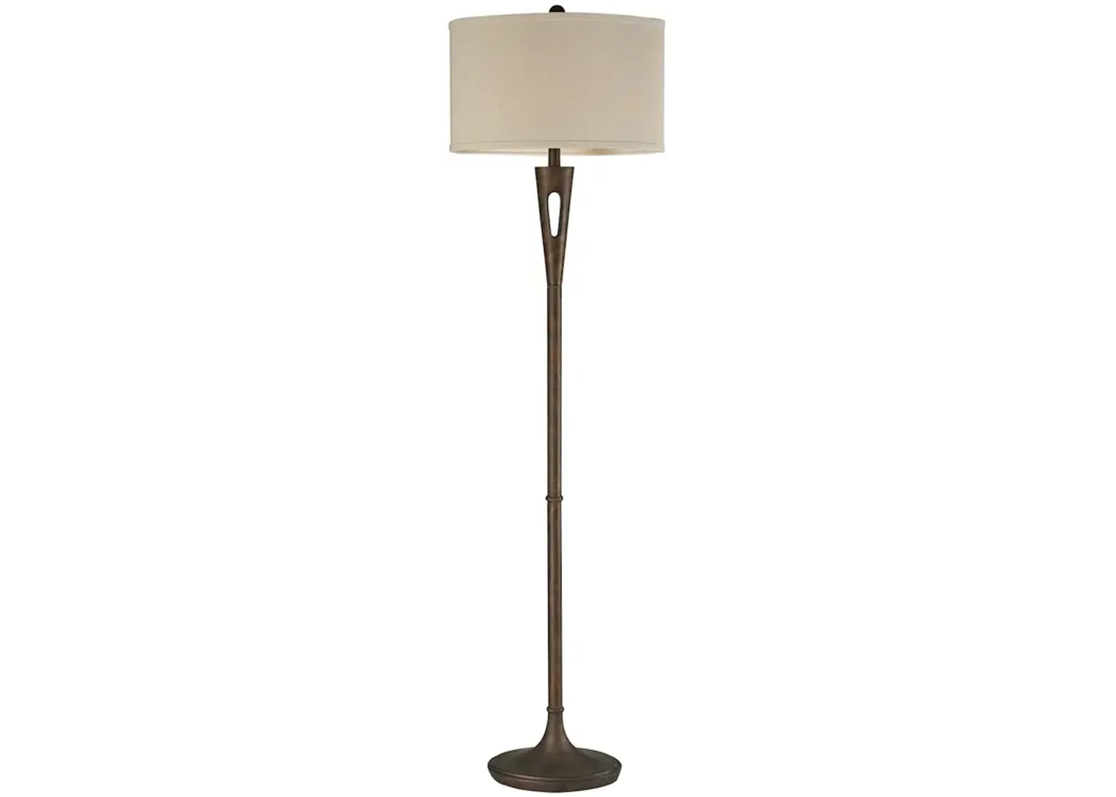 Martcliff 65" High 1-Light Floor Lamp - Burnished Bronze