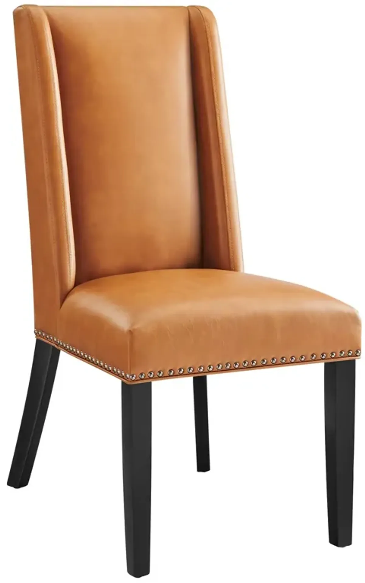 Baron Dining Chair Vinyl Set of 2