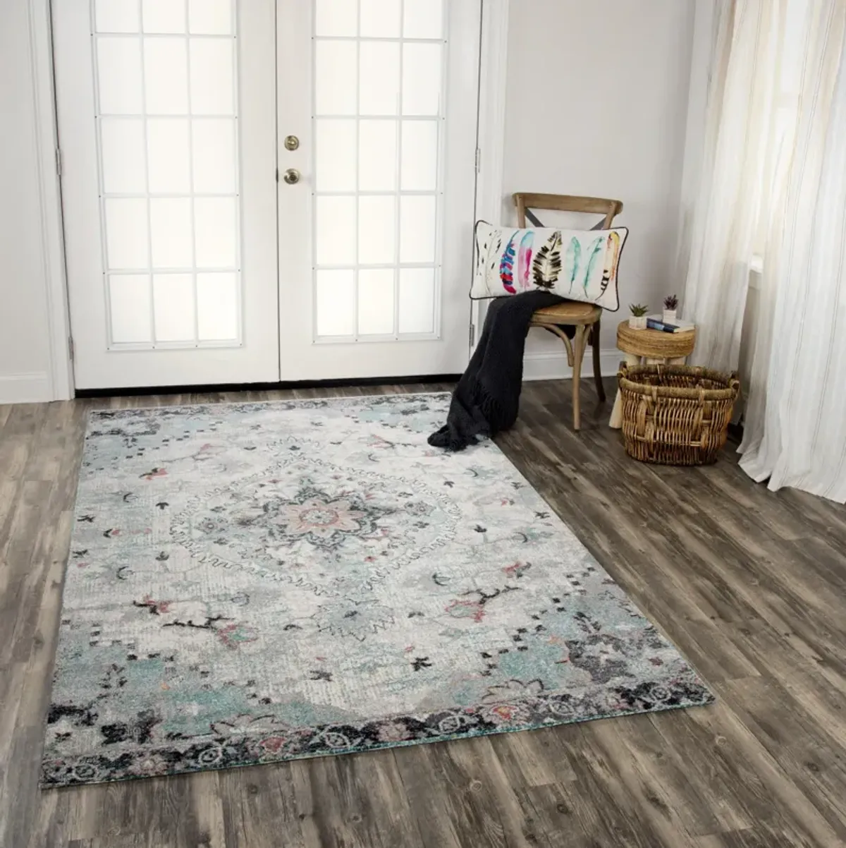 Odyssey Multi  Polypropylene 8' x 10' Rectangle Rug