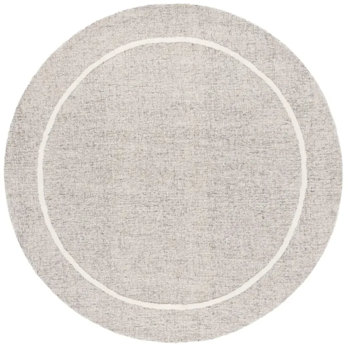 EBONY 364 GREY  6' x 6' Round Round Rug