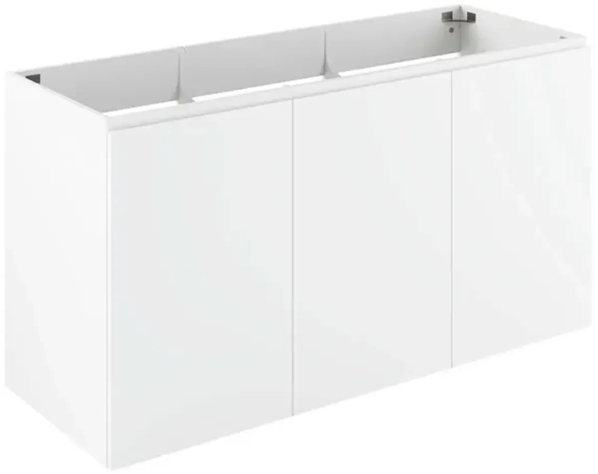 Vitality 48" Wall-Mount Bathroom Vanity (Sink Basin Not Included)