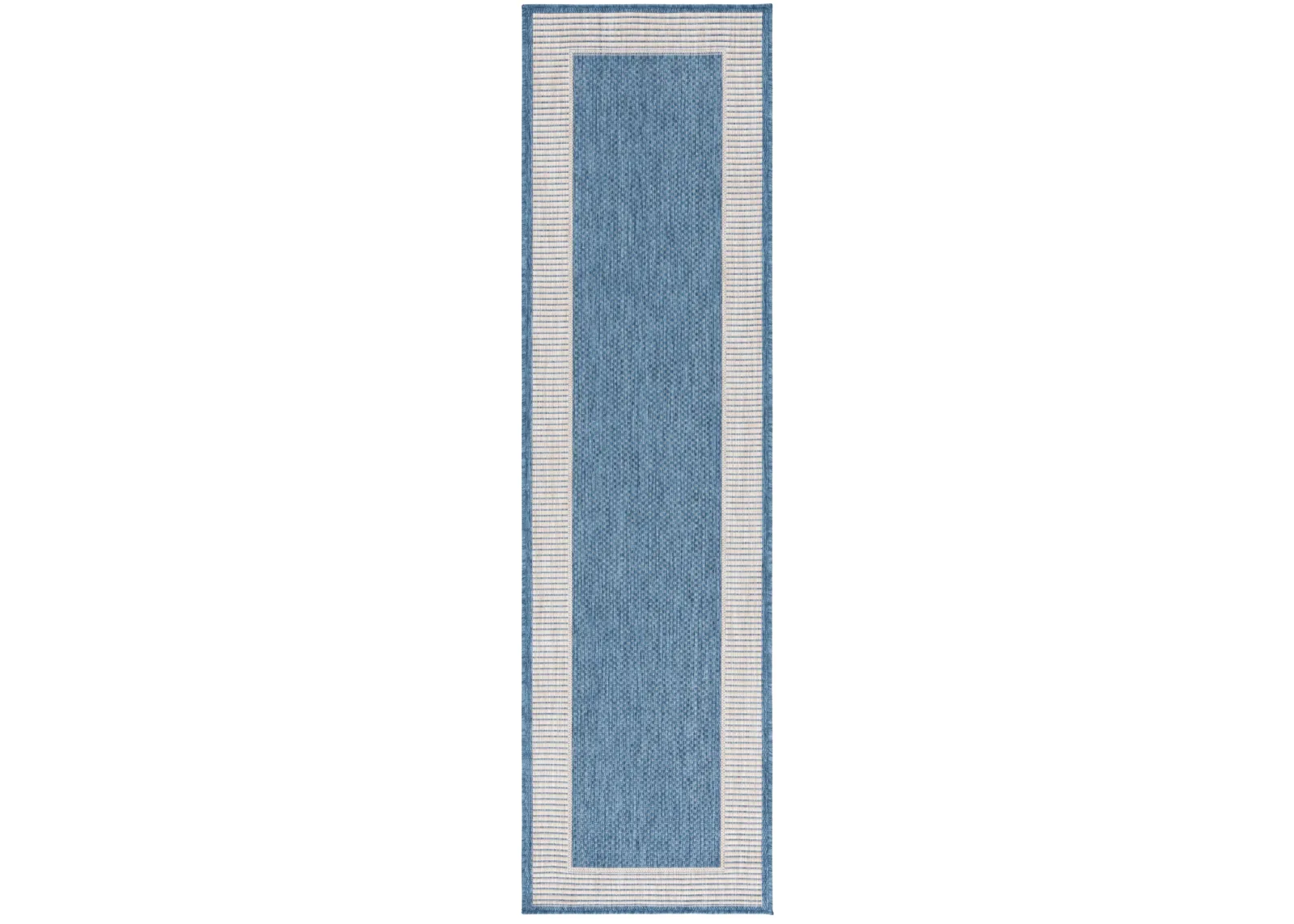 BEACH HOUSE 286 BLUE  2'-2' x 6' Runner Rug