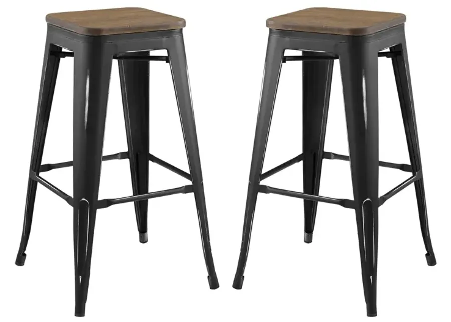 Promenade Bar Stool Set of 2