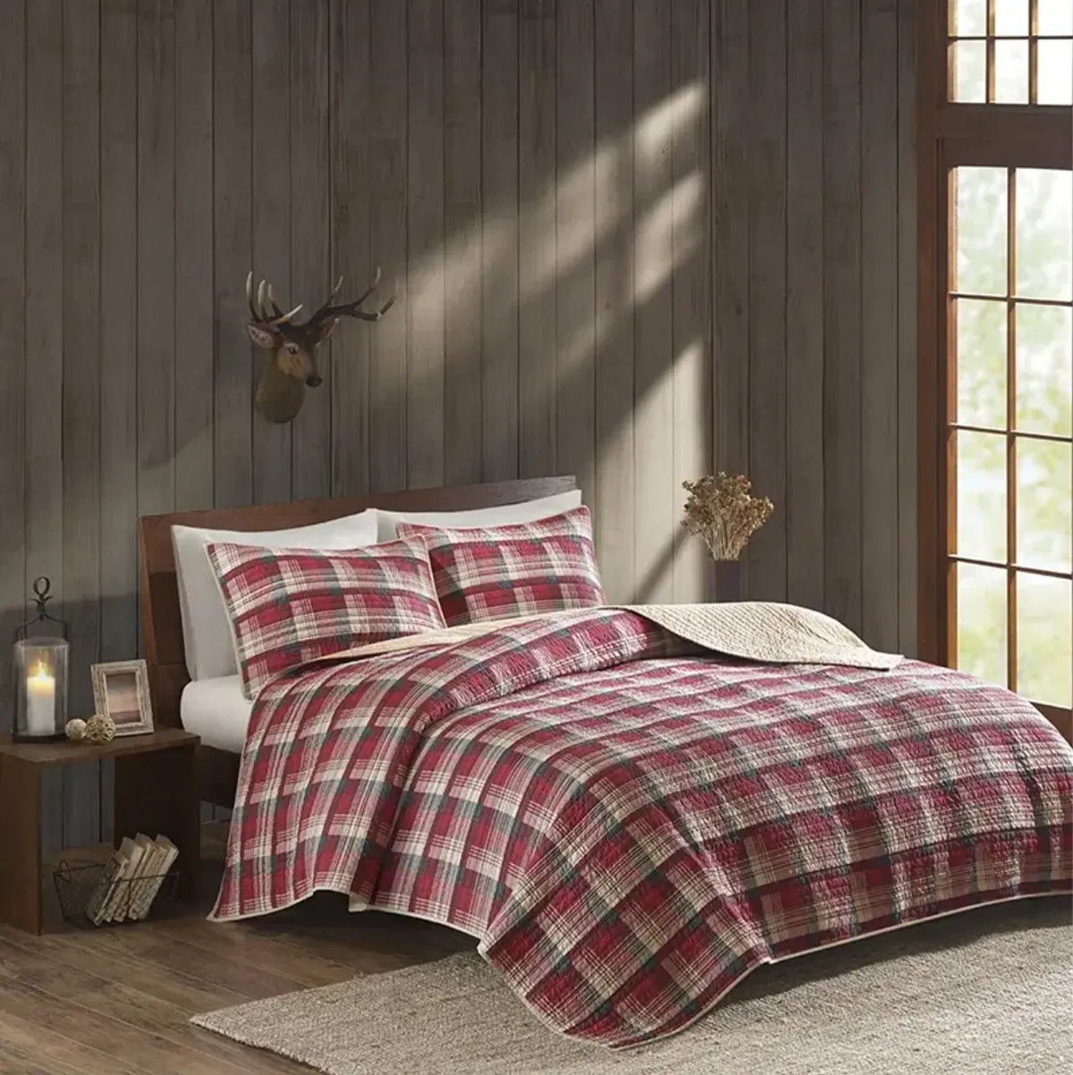 Woolrich Tasha Red Quilt Mini Set