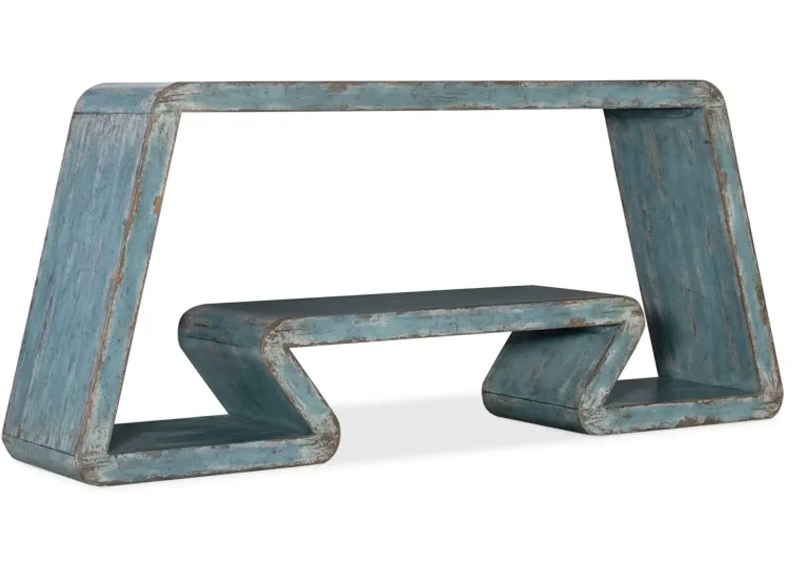 Commerce and Market Inside Track Console Table