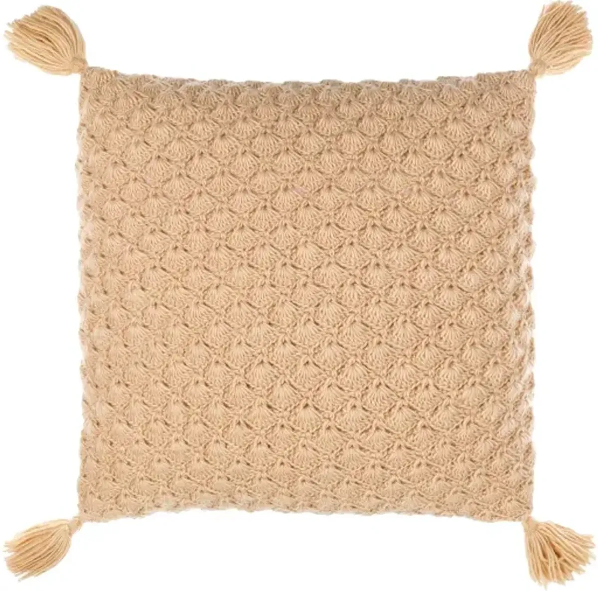 Makrome MKO-008 20"L x 20"W Accent Pillow