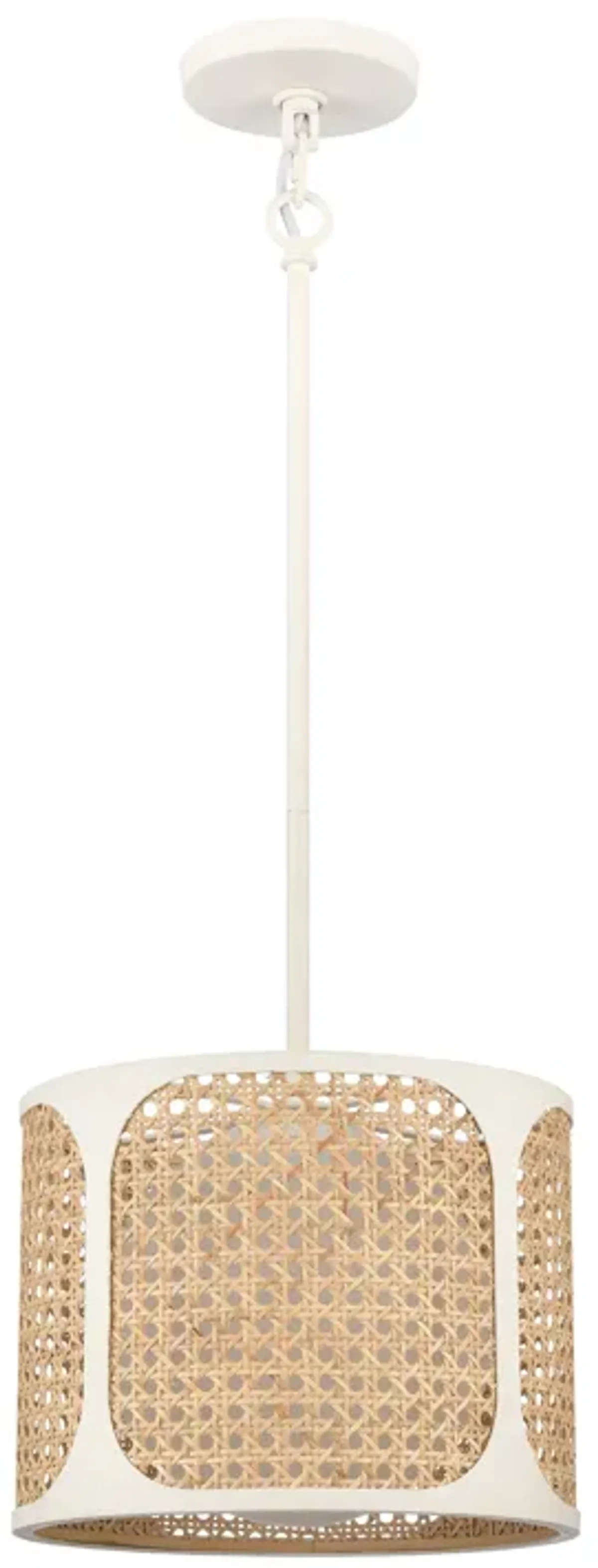 Coastal Breeze 11" Wide 1-Light Pendant - White Coral