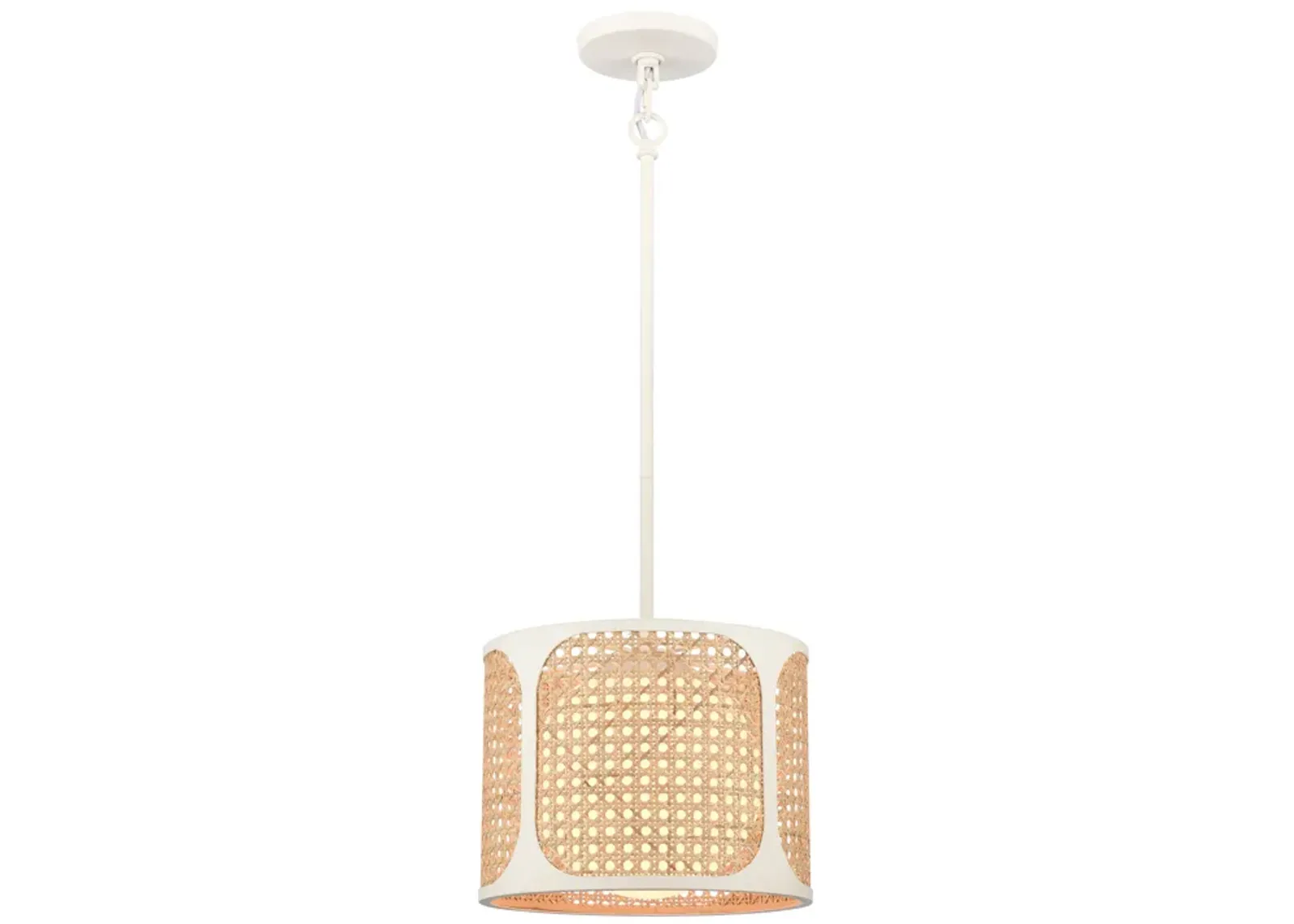 Coastal Breeze 11" Wide 1-Light Pendant - White Coral