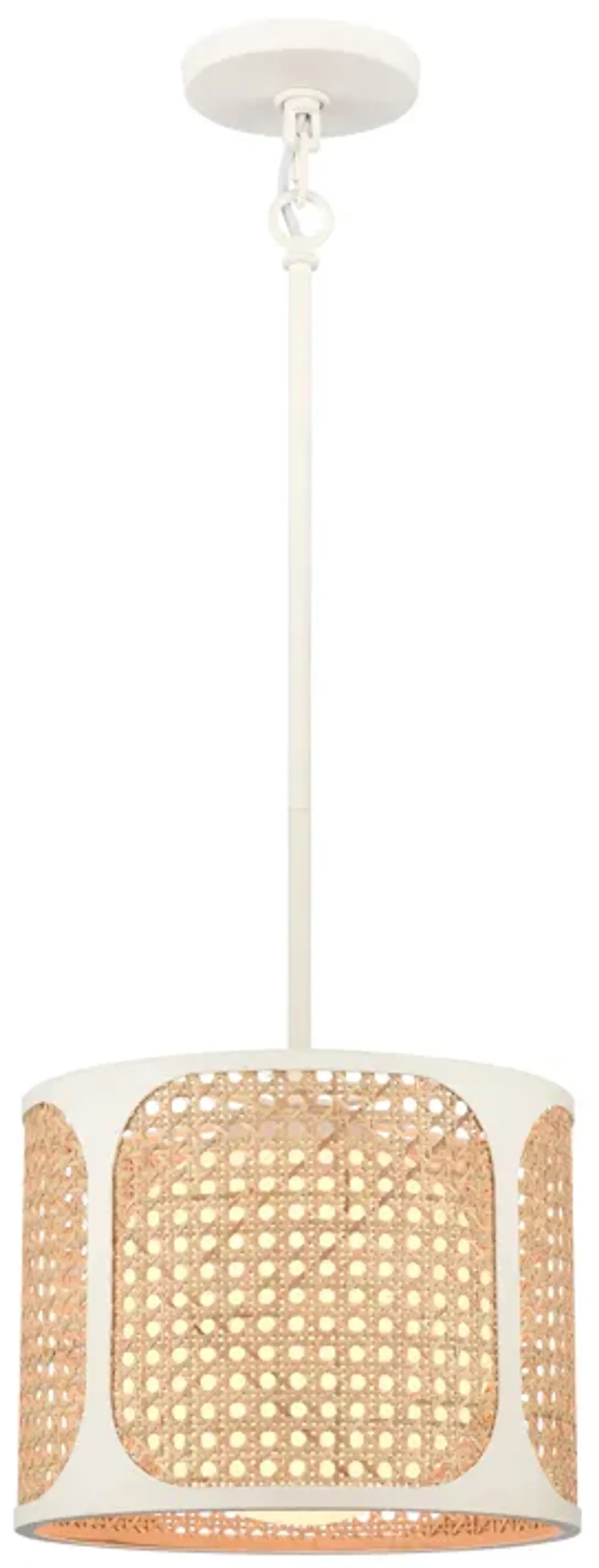 Coastal Breeze 11" Wide 1-Light Pendant - White Coral