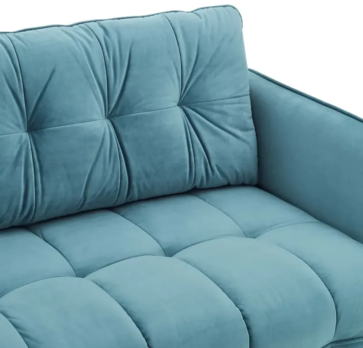 Cameron Tufted Performance Velvet Sofa