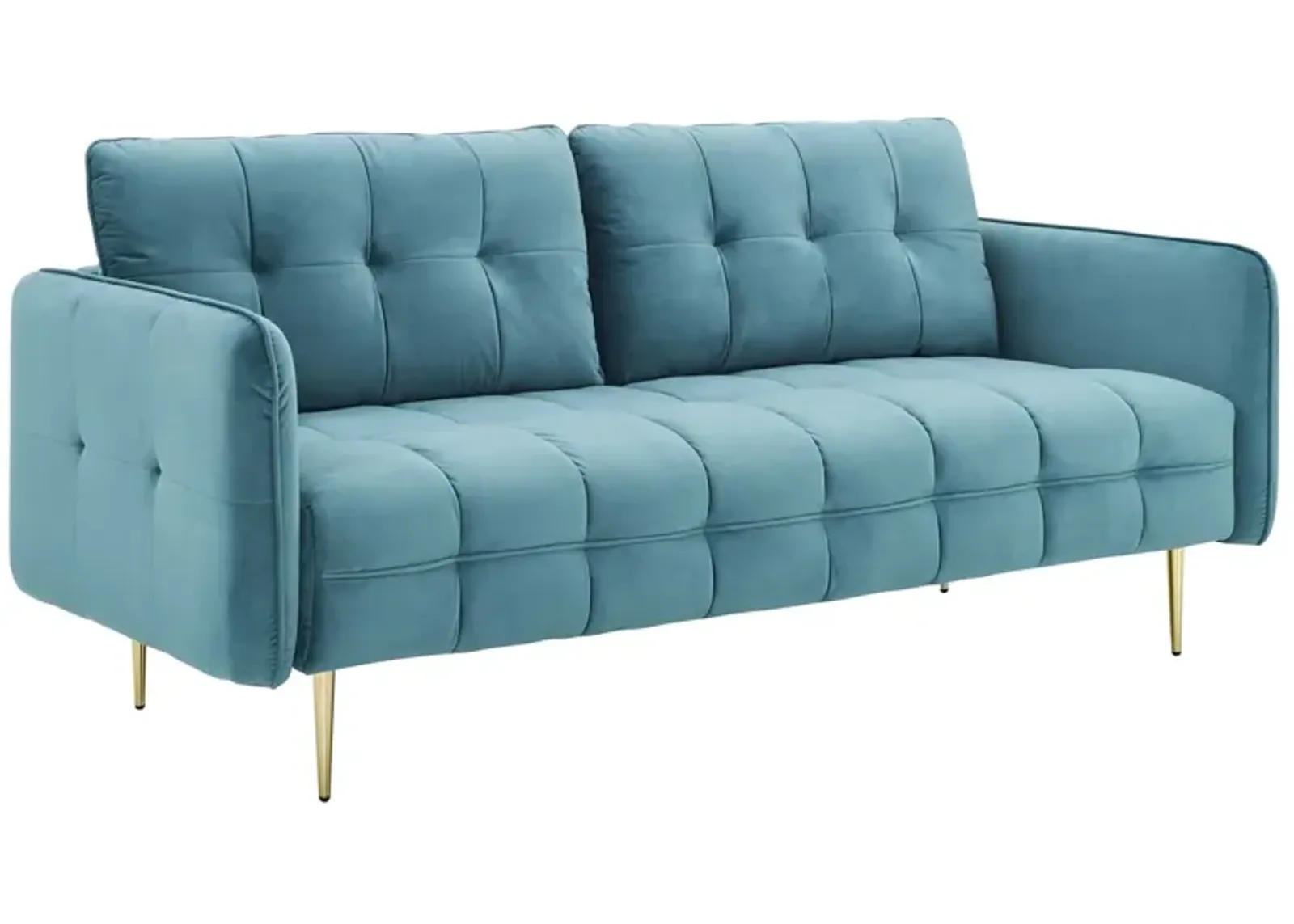 Cameron Tufted Performance Velvet Sofa