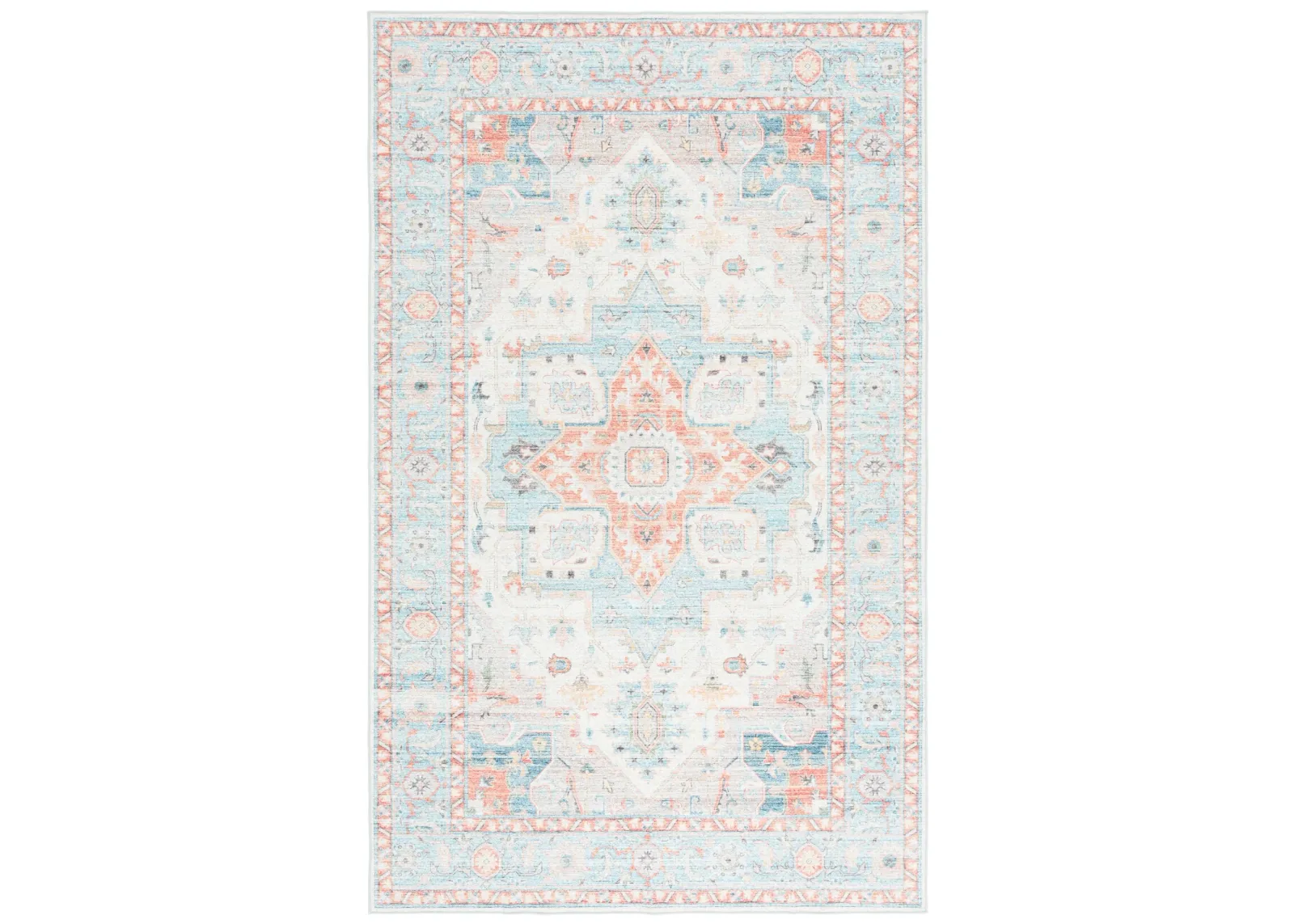 ARIZONA 913 TURQUOISE  8' x 10' Large Rectangle Rug