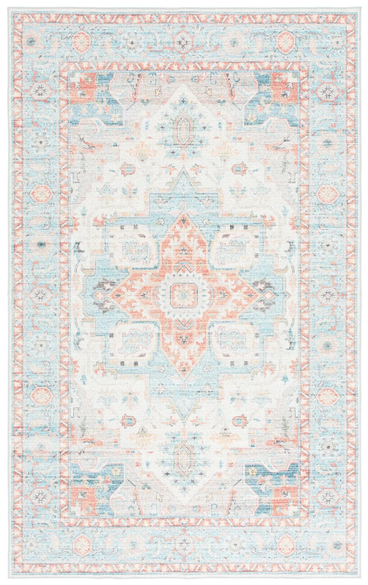 ARIZONA 913 TURQUOISE  8' x 10' Large Rectangle Rug