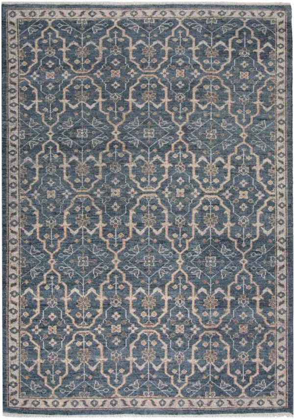 Centra Hand knotted Cut pile 2' x 3'  Rug