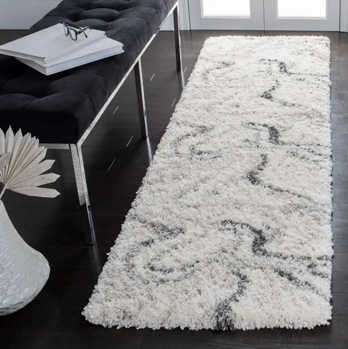 FONTANA SHAG Runner Power Loomed 2'-3" X 6' Rug