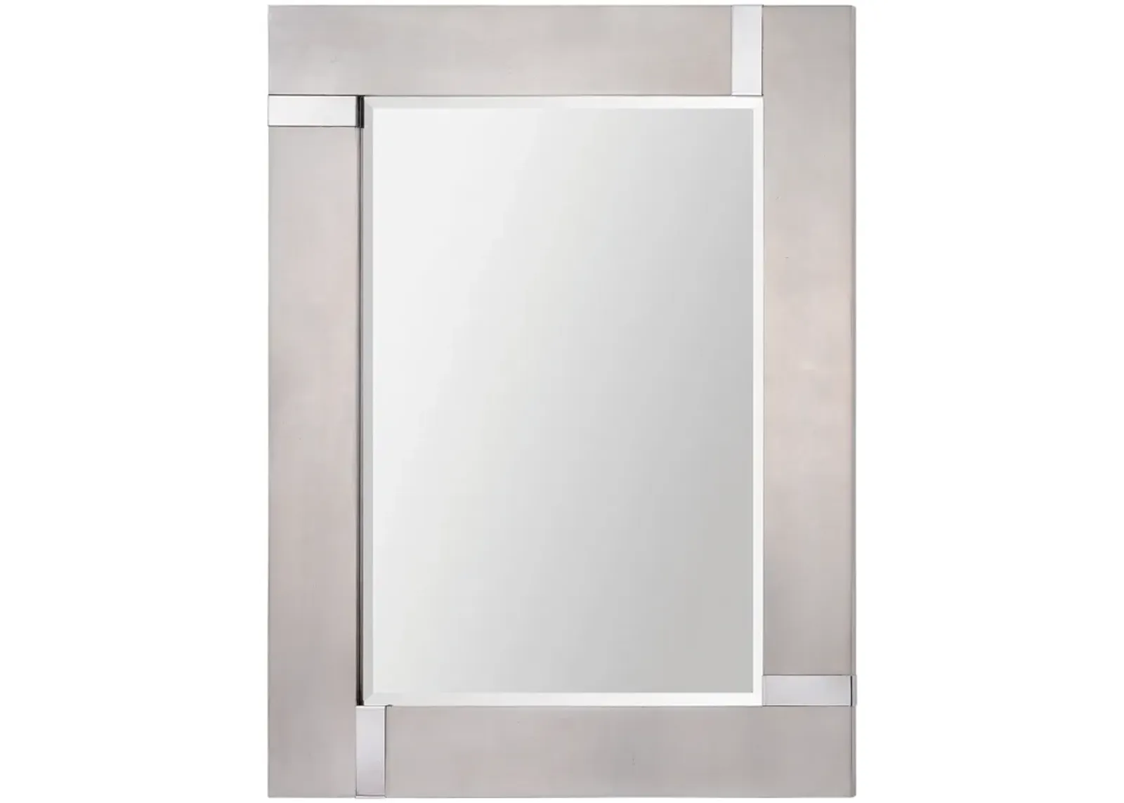 Capiz Silver Mdf Wall Mirror