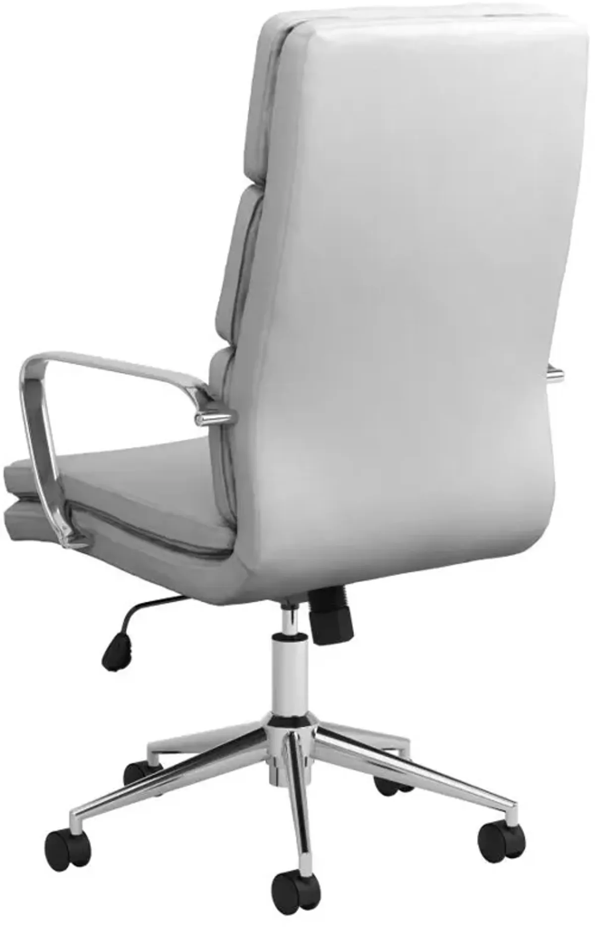 Adamstown High Back Upholstered Office Chair White