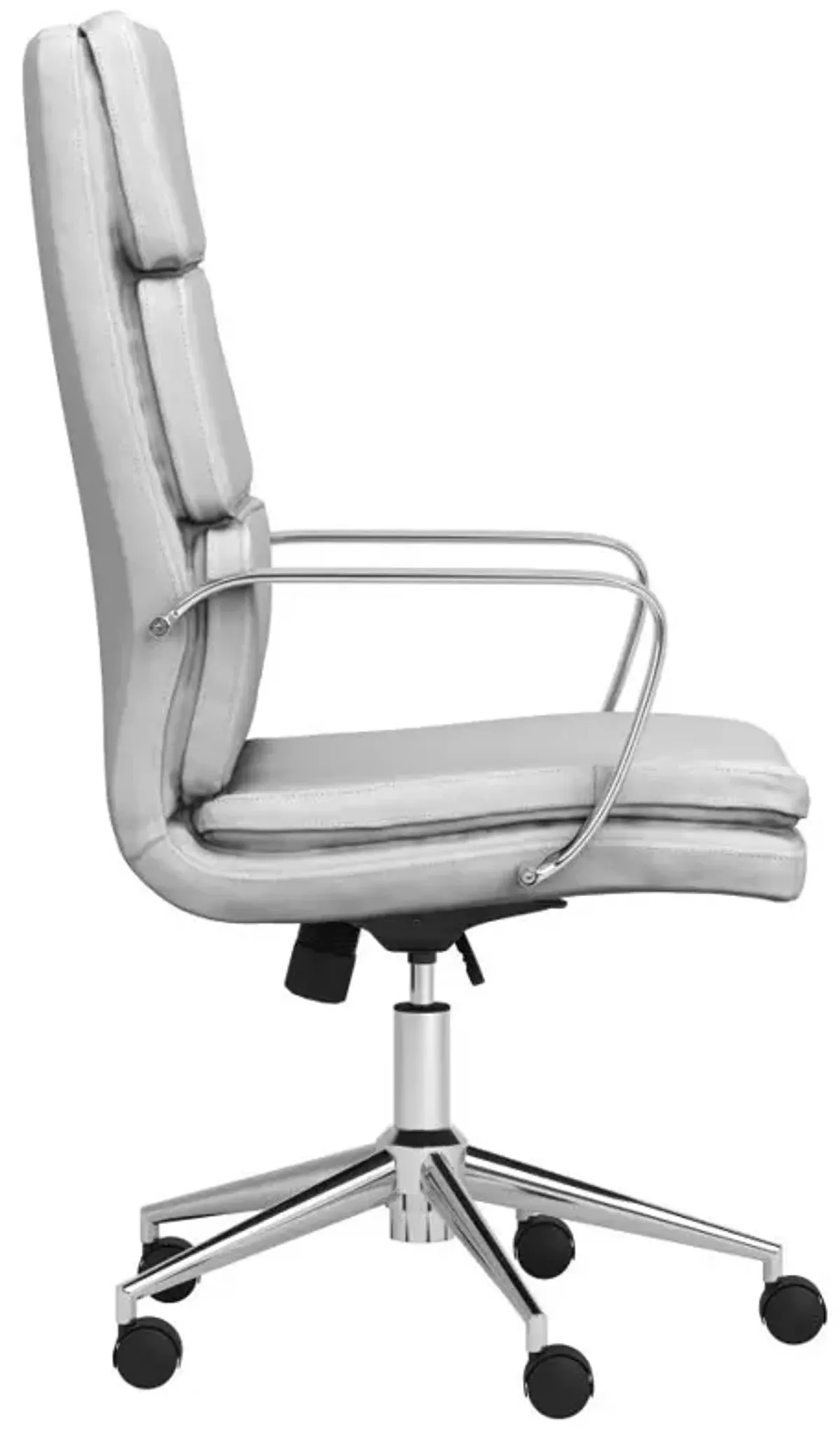 Adamstown High Back Upholstered Office Chair White