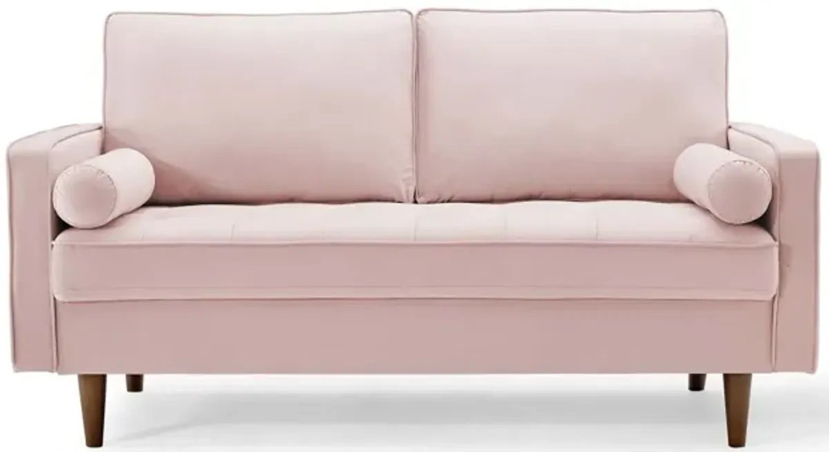 Valour Performance Velvet Loveseat