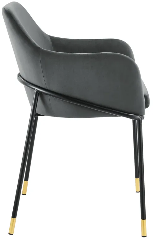 Jovi Performance Velvet Dining Armchair