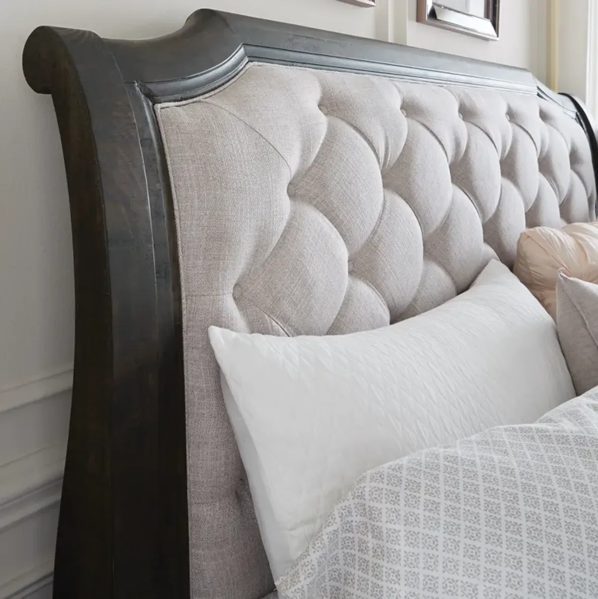 Bellamy Queen Sleigh Bed Headboard