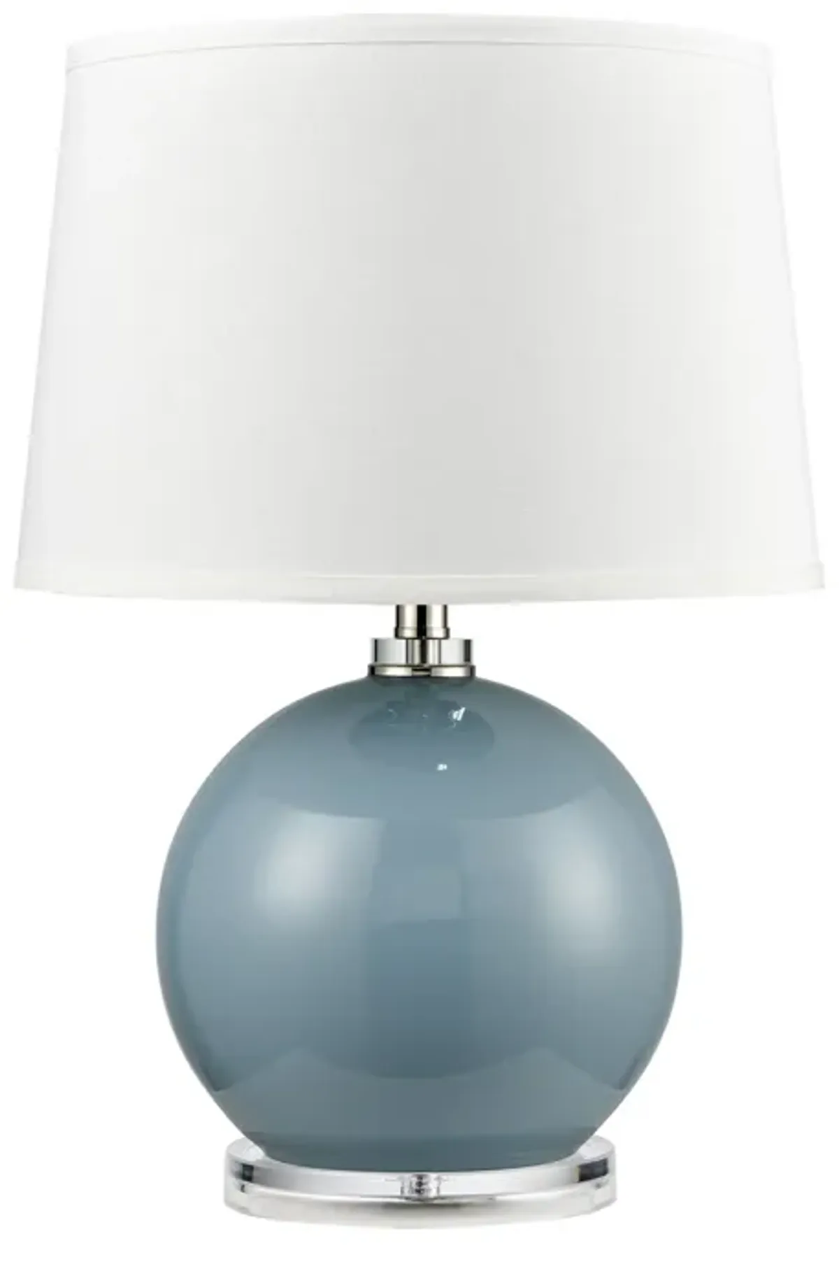 Culland 22'' High 1-Light Table Lamp - Blue - Includes LED Bulb