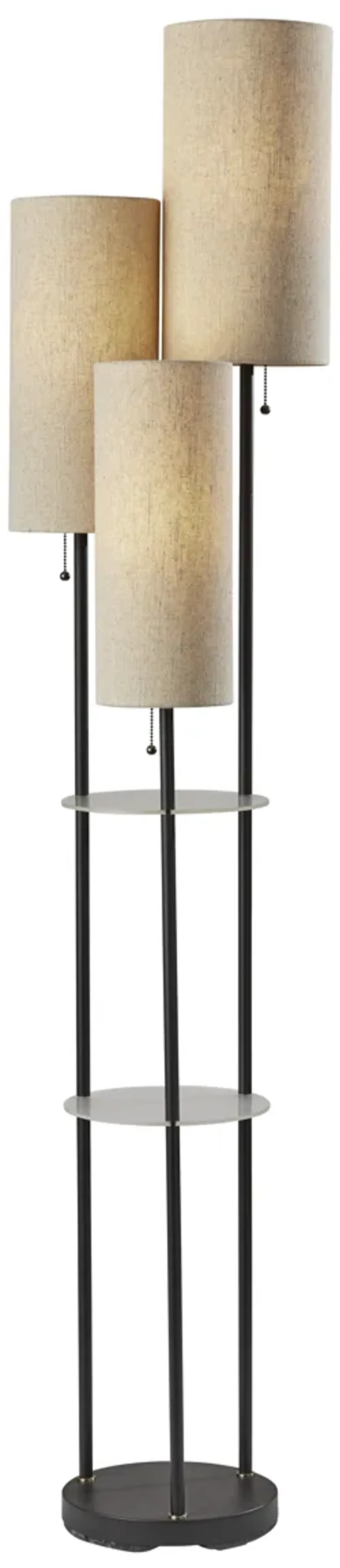 Trio Shelf Floor Lamp