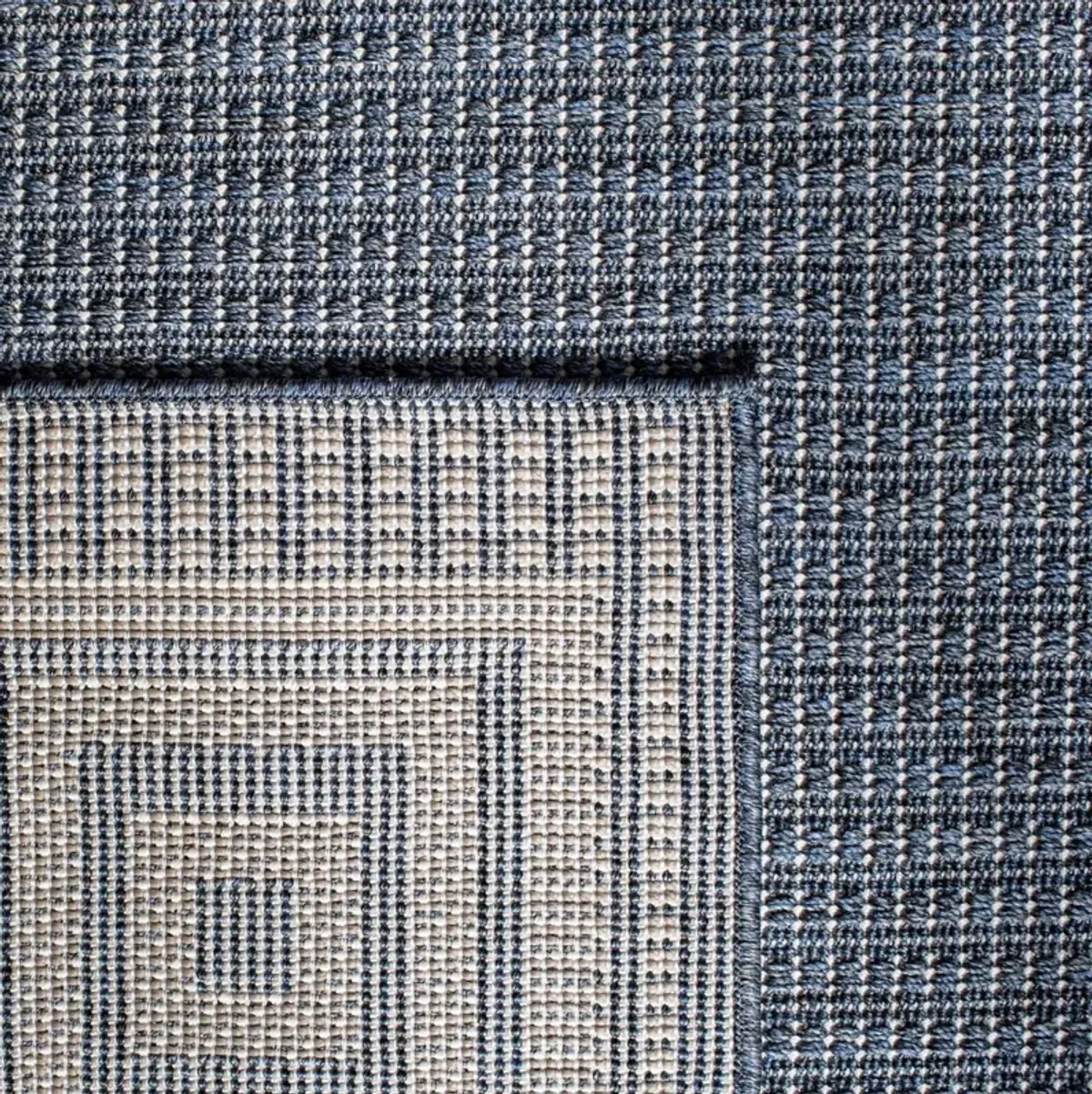 BERMUDA 820 Blue 5'-3' X 5'-3' Square Square Rug