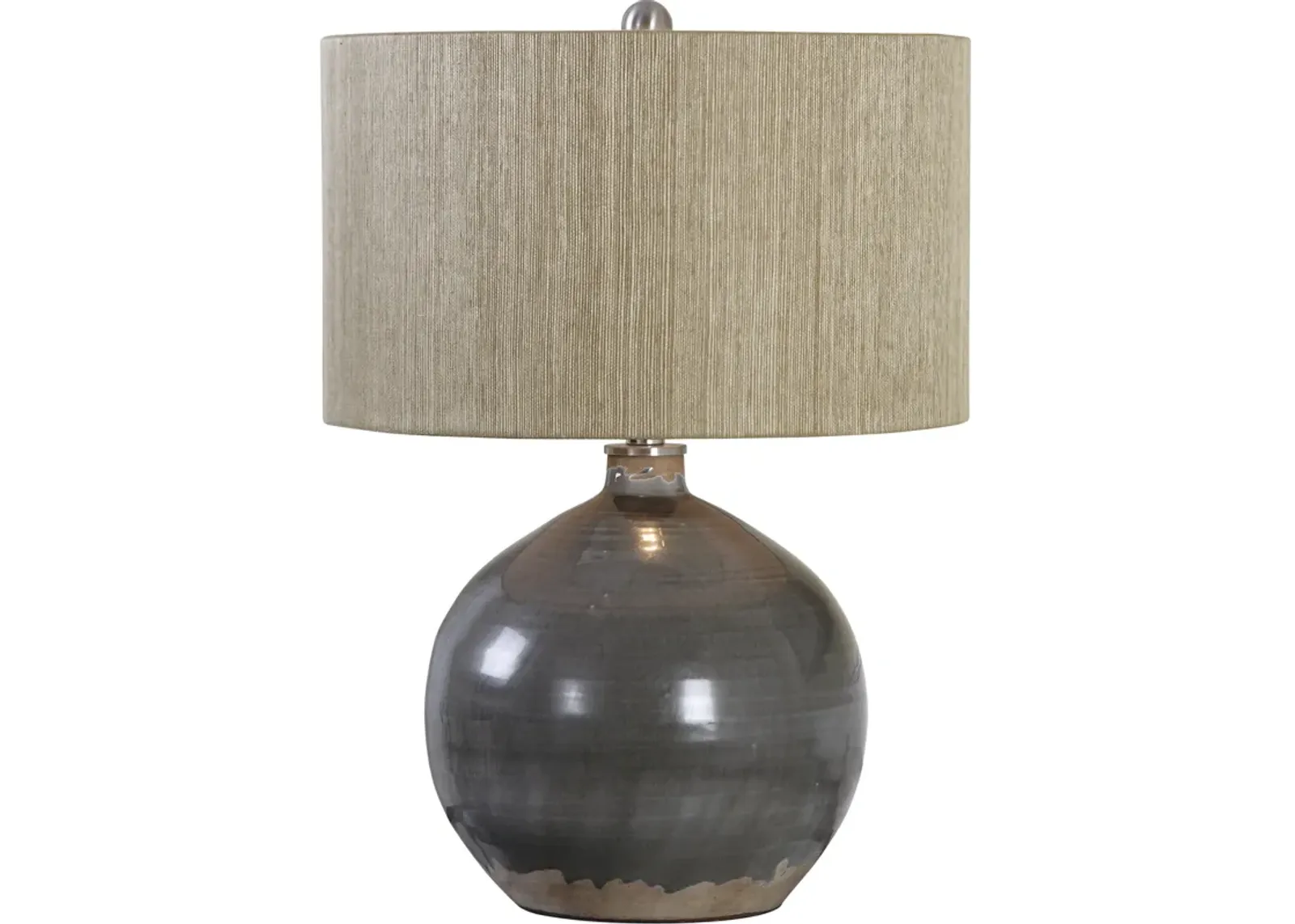 Vardenis Gray Ceramic Lamp