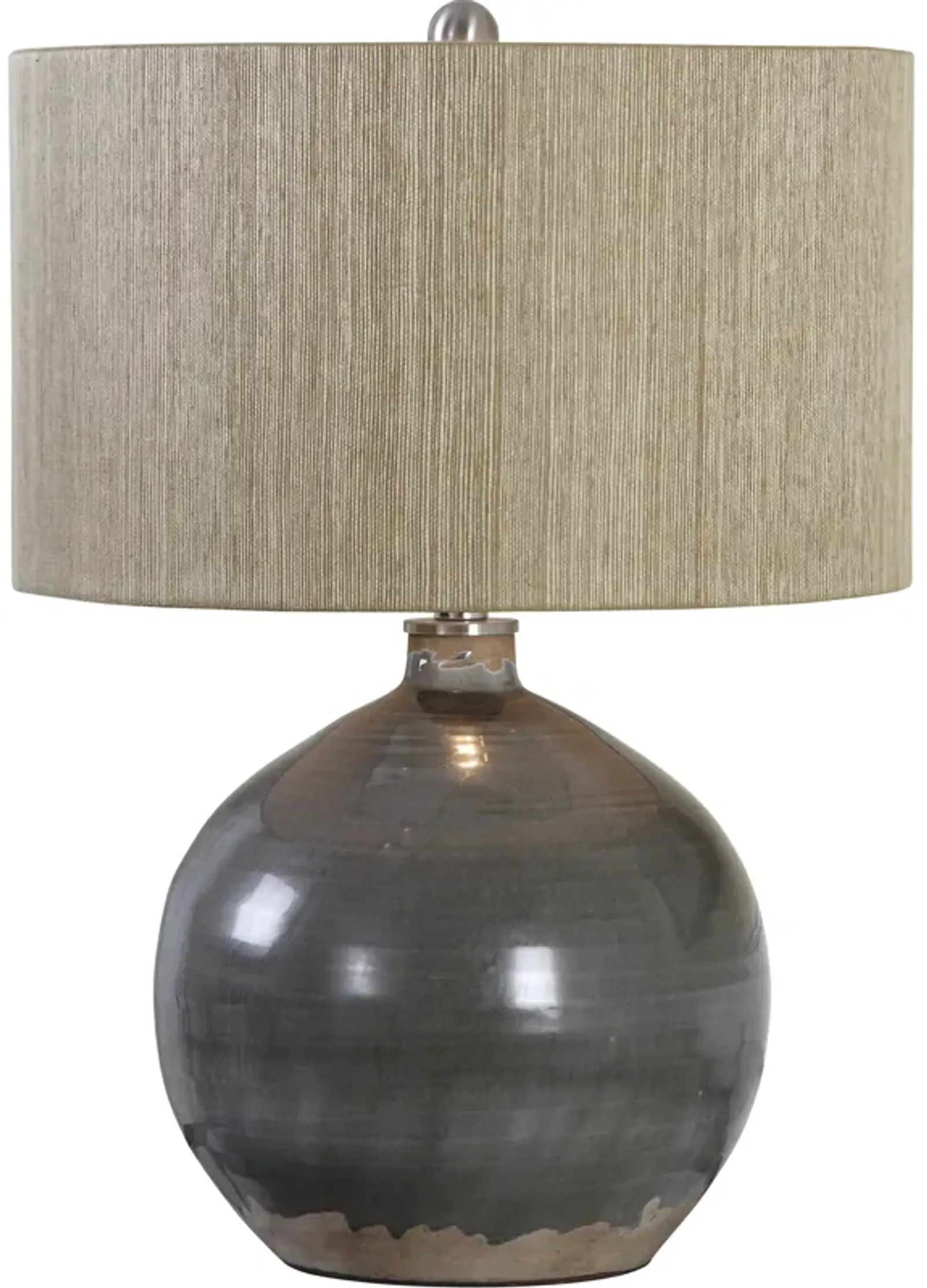 Vardenis Gray Ceramic Lamp