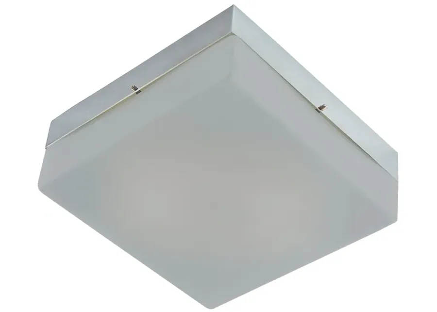 Quad 5" Wide 1-Light Flush Mount - Gray